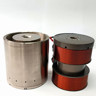 High Speed 56.3mm Ultra Long Stroke Cylindrical Voice Coil Motor For Large-Scan Optics